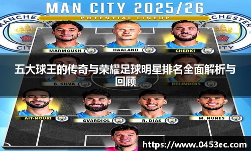 五大球王的传奇与荣耀足球明星排名全面解析与回顾